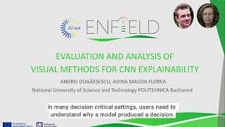 ENFIELD DEMOS - "Evaluation and Analysis of Visual Methods for CNN Explainability" - UPB
