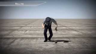 Rolling - 3d Motion Capture FBX