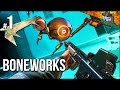 BONEWORKS | Part 1 | Fighting Nullbodies On The Streets With Physics!