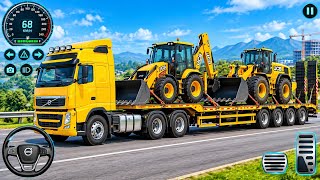 Drive Simulator 2026 JCB & Wheel Loader Transport | Heavy Truck Driving Gameplay - Android screenshot 3