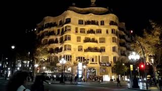 Casa mila barcelona spain la pedrera or ...