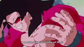 Goku & Vegeta Fuse, Gogeta Vs Omega Shenron Dragon Ball Gt