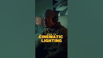 Cinematic lighting for beginners #lighting #cinematic #filmmaking #videography #tutorial #howto
