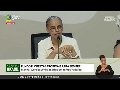 🔴 Ministros falam sobre Fundo Florestas Tropicais para Sempre (TFFF)
