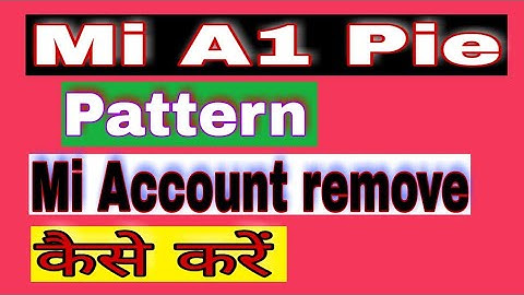 MI A1  frp  pattern lock with  U.M.T...........