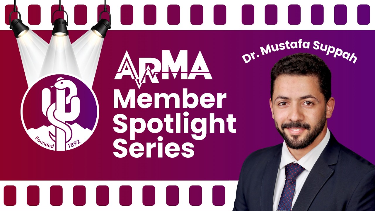 ArMA's Member Spotlight Series | Introducing Dr. Mustafa Suppah - YouTube