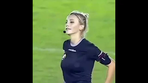 Football Female Referee Got Swag