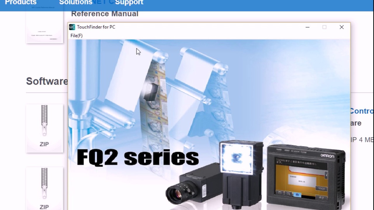 Comprendre la communication TouchFinder vs FQ2 et configuration ethernet du FQ2