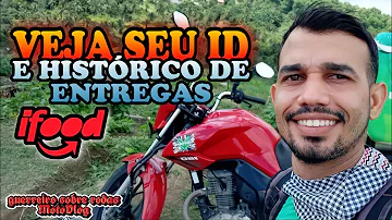 Como saber o ID do entregador iFood?