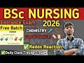 BSc Nursing Entrance Exam 2026 Chemistry ⚛️ Redox Reaction #bscnursing Top 30 Question 🗞️📜Er.Sk Sir