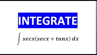 Indefinite Integration Exercise  7.1 Class 12 Ncert Question 18 Solution