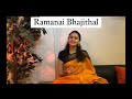 Ramanai bhajithal  shri rama song  jai shri ram  bhargavi venkatram udupa