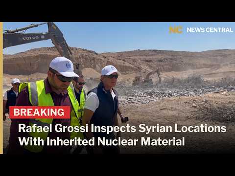 IAEA Director Rafael Grossi Visits Syria Sites Linked To Nuclear Material | News Central | AC1F