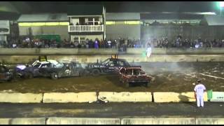 Rockingham County Fair Demo Derby Feature 2013