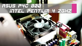 ASUS P4C800 & Pentium 4 2 GHZ system setup #RetroTech screenshot 1