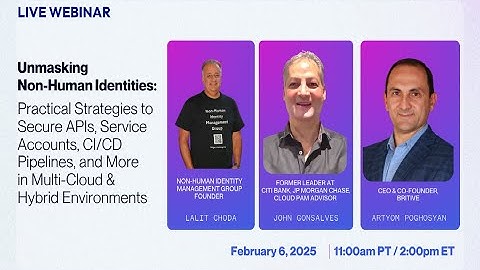 Securing Non Human Identities In The Cloud