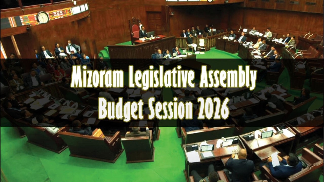 🔴 9TH MIZORAM LEGISLATIVE ASSEMBLY | BUDGET SESSION | 5.3.2026 (CHAWHMA)
