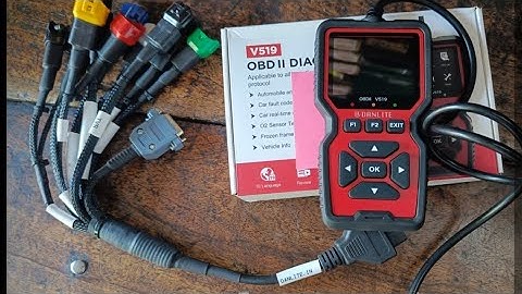 DANLITE V519 obd  scanner bs6-bs7 bike and car