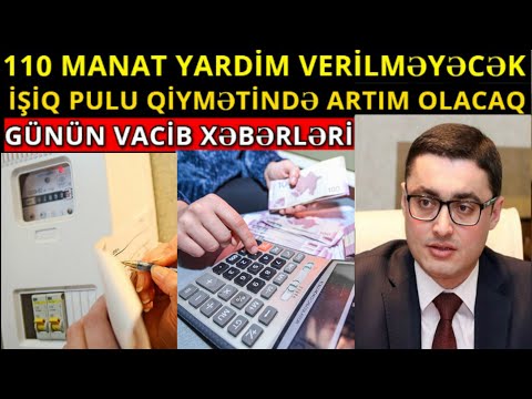 TƏCİLİ XEBER ! 110 Manat Sosial Yardım Verilməyəcək