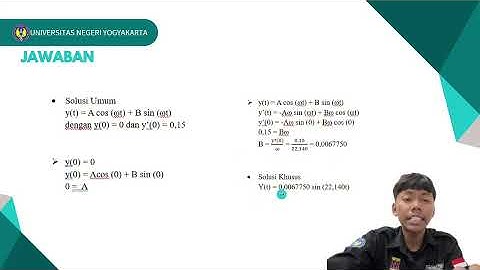 Studi Kasus 1 Persamaaan Differensial Homogen Linear Orde kedua Homogen