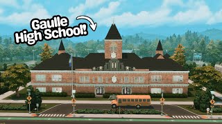 You NEED to See This High School Build in The Sims 4! 🤯