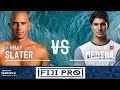 Kelly Slater vs. Gabriel Medina - Fiji Pro 2016 Semifinals