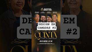 design em camadas | jan/2026 • evo #001 // #flyerdesign #processocriativo #graphicdesign #fyp
