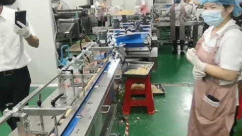 Sachima Sorting Flow Wrapping Machine - Efficient, Reliable, and Affordable!