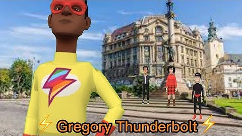 Gregory Thunderbolt (Plotagon Movie)(2023) Remake (1st 1 hour Plotagon superhero movie)