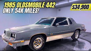1985 Oldsmobile 442 | Only 54K Miles! T-Tops Classic Muscle Car Survivor | For Sale $34,900