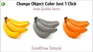 How to Change Object Color Instantly in Coreldraw | Change Image Color |  Quick & Simple Tutorial