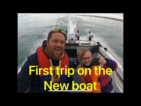 A fantastic trip on our new fishing boat.