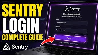 How to login to Sentry performance monitoring - Complete Guide