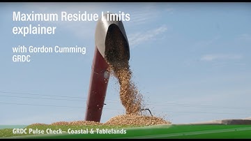 Maximum residue limit (MRL) explainer