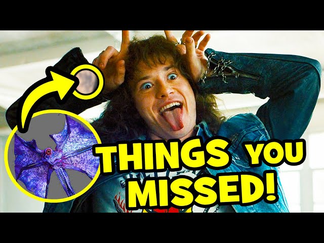 Stranger Things Season 4 Part 2 Trailer: Eleven vs Vecna Netflix Easter  Eggs and Things You Missed 