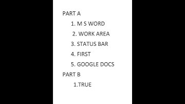 CHAPTER 7 CLASS 3 WORD PROCESSOR  Answer Key IT PLANET by aarti arora