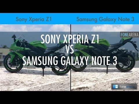 Sony Xperia Z1 Vs Samsung Galaxy Note 3 Camera Comparison