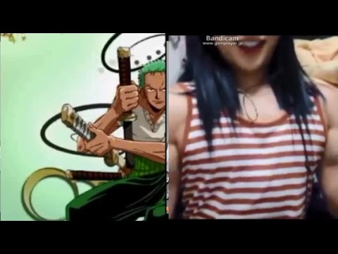 女装筋肉 ｖｓ ﾛﾛﾉｱ ゾロ One Piece Youtube