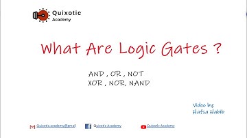 [Quick Learning] What Are Logic Gates ? IGCSE/O level Computer Science