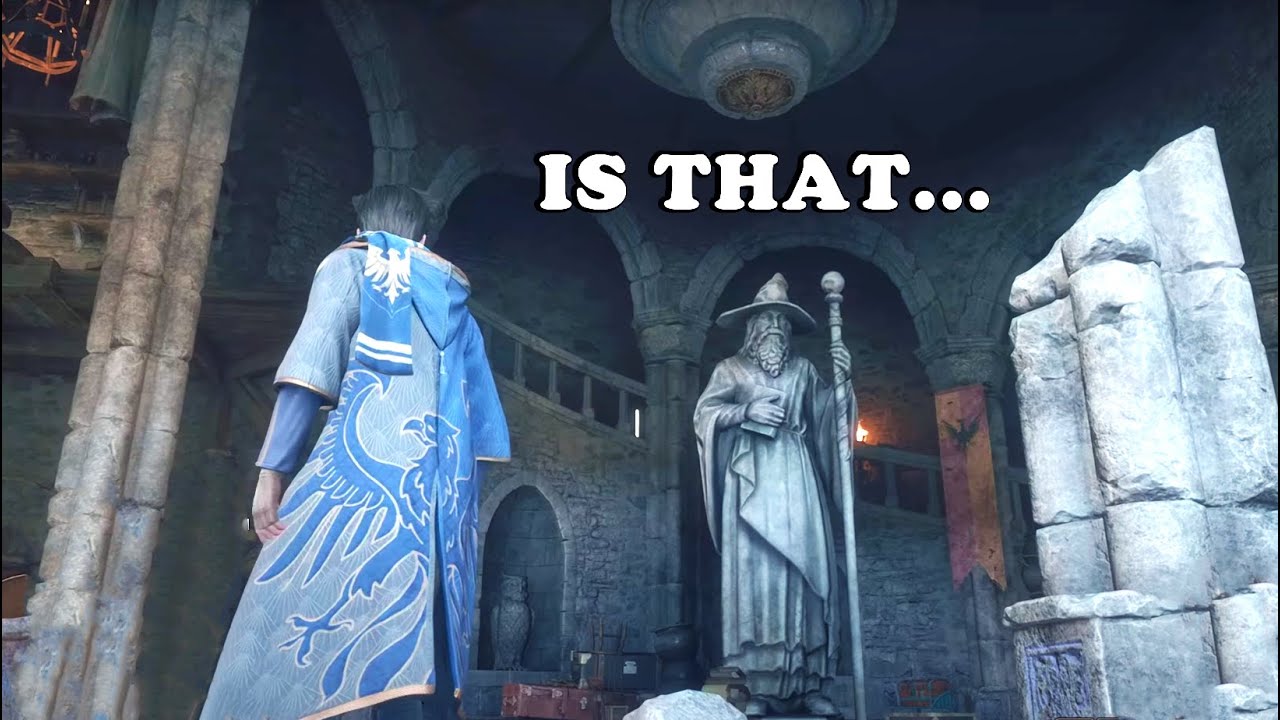 Pretty Sure That's Gandalf Hogwarts Legacy YouTube