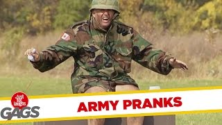 Best Army Pranks  Best of Just For Laughs Gags