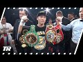 Naoya Inoue Celebrates &amp; Reacts To Knocking Out Marlon Tapales to Become Undisputed Champion Again