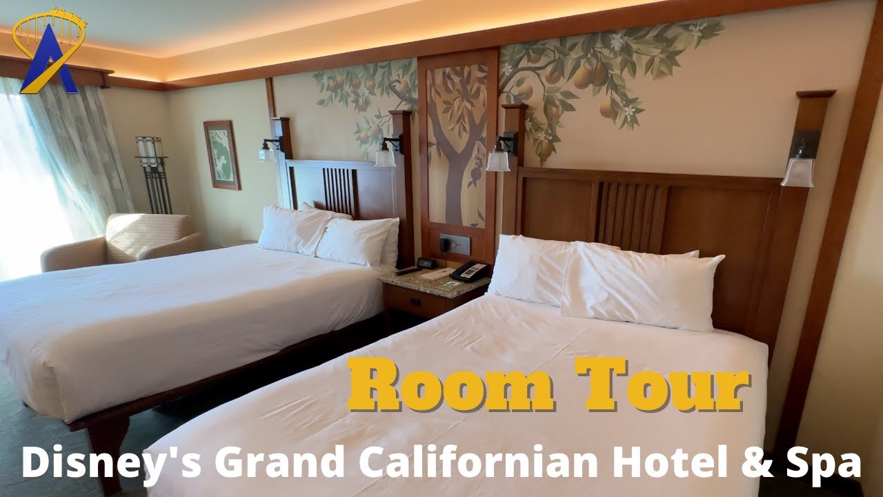 Disneyland's Grand Californian Hotel Room Tour YouTube