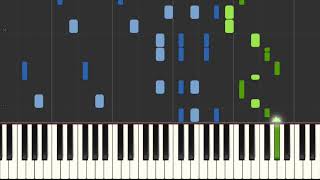 Galantis \& Hook N Sling - Love On Me - Piano Tutorial [HQ] Synthesia