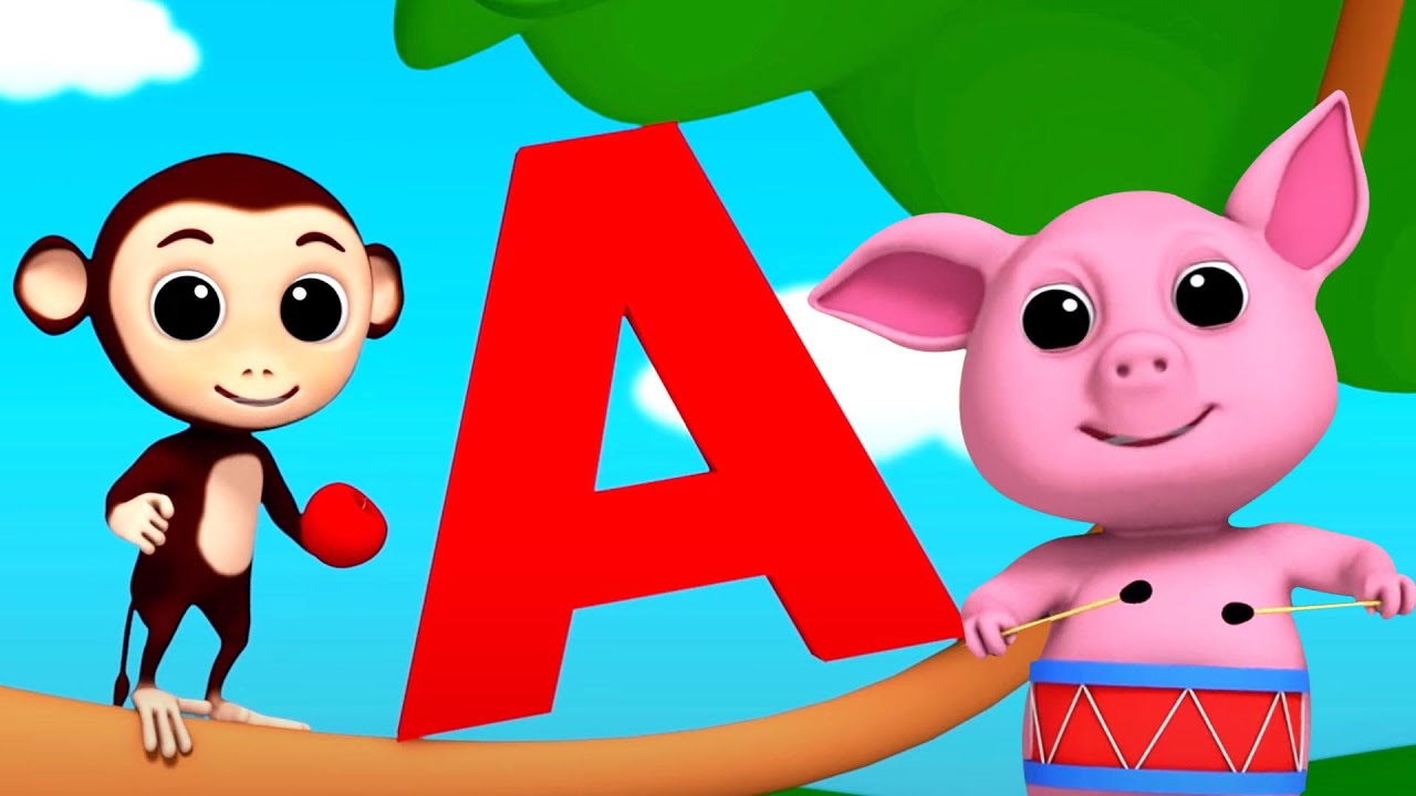 Abc Phonics Song, + More Nursery Rhymes for Kids - YouTube