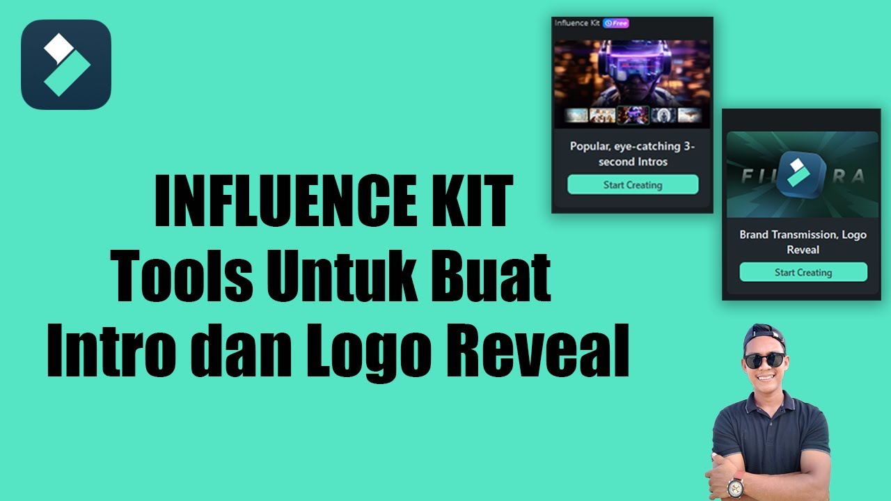 NEW UPDATE FILMORA 13.3 INFLUENCE KIT TOOLS BUAT INTRO DAN LOGO REVEAL ...