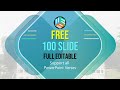100 free ppt slides fully editable