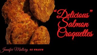 How to Make DELICIOUS Salmon Croquettes (OLD SCHOOL)