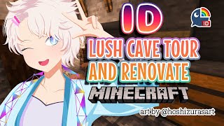 【Minecraft】LUSH CAVES & RENOVATE!【 NIJISANJI | Derem Kado 】