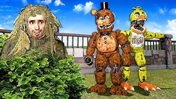 FNAF ANIMATRONICS ARE SEARCHING FOR ME! - Gmod Hide and Seek